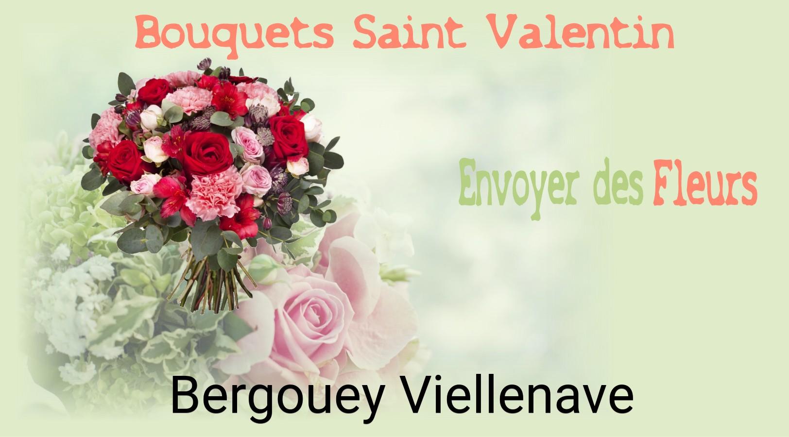Roses de Saint-Valentin livrées à Bergouey-Viellenave